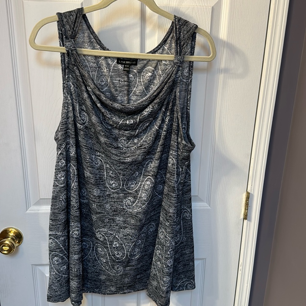 Lane Bryant Paisley Tank Plus 18/20